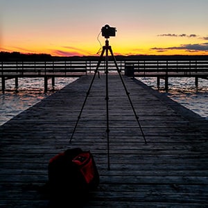 landscape photographers tripod