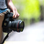 DSLR camera for photography